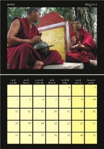 A Tashi Lhumpo monastery - TBY promoted Calendar 